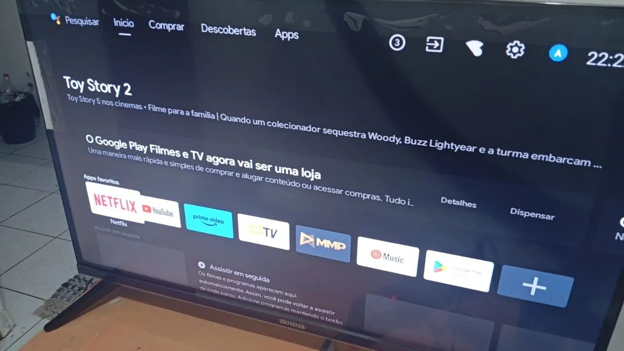 SMART TV 32 POLEGADAS NOVA! (LEIA A DESCRIÇÃO)