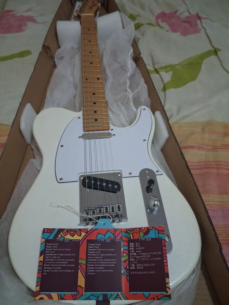 Guitarra Tagima TW modelo telecaste - Foto 2