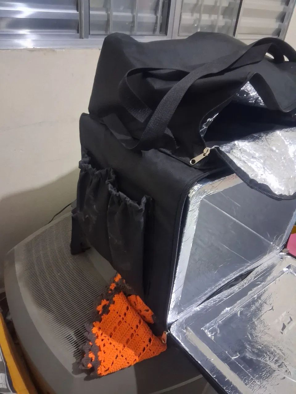 Bag para entregador nova.pouco uso termica . - Foto 3