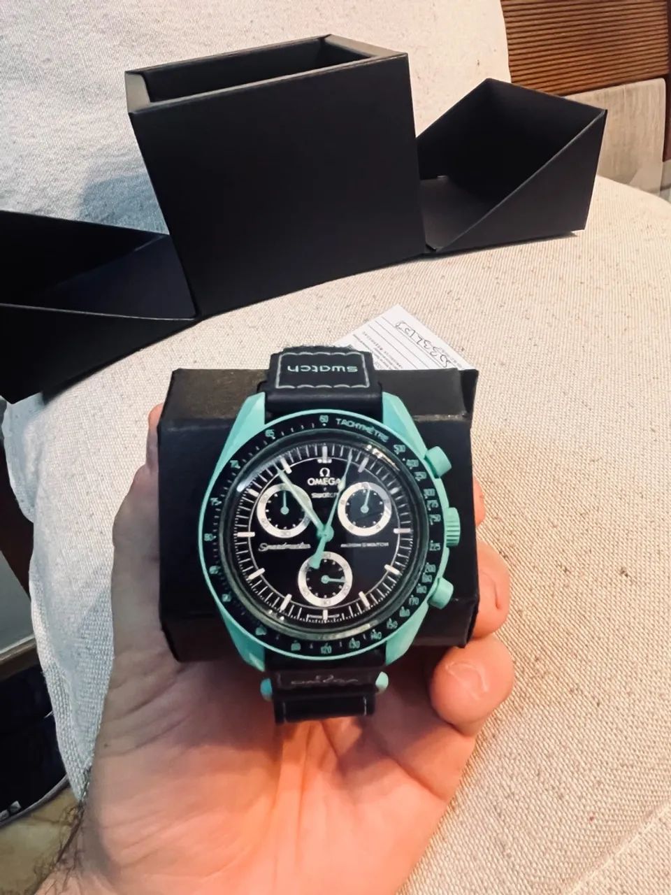 Relógio Omega x Swatch Polar  - Foto 2