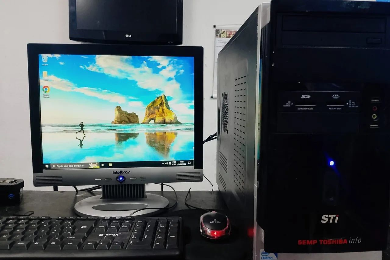 computador completo de uso básico 