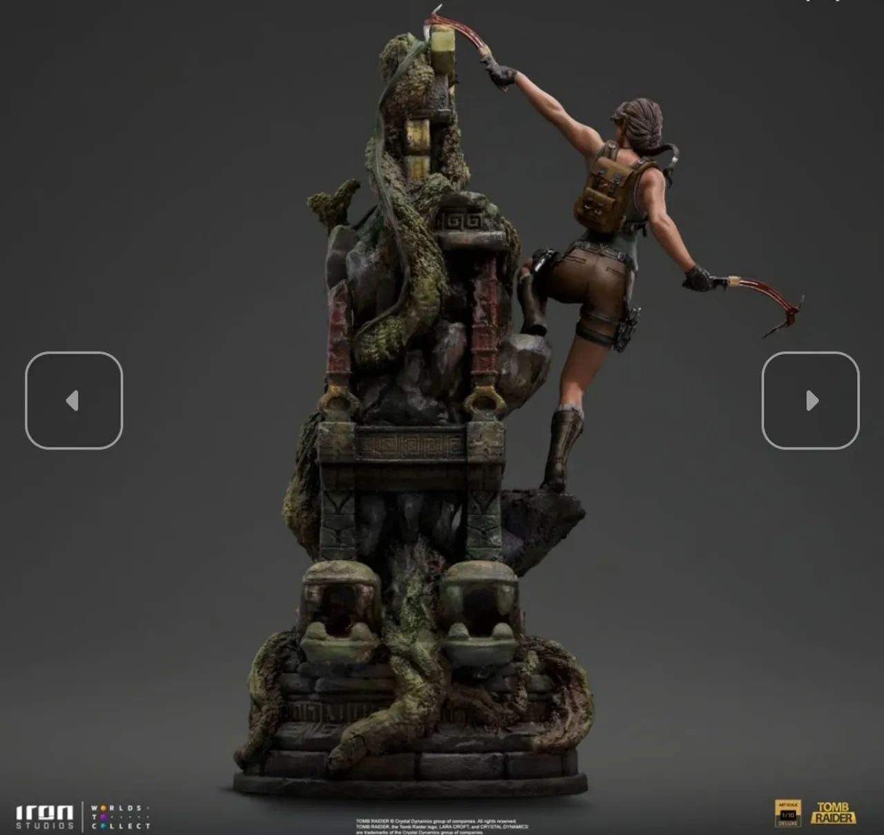 Lara Croft Deluxe Iron Studios Tomb Raider - Foto 5