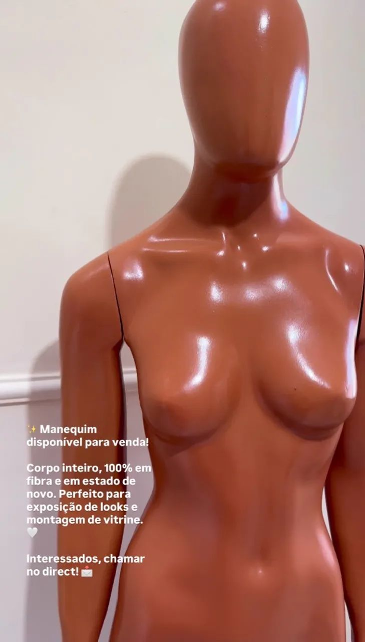 Manequim de fibra  - Foto 2