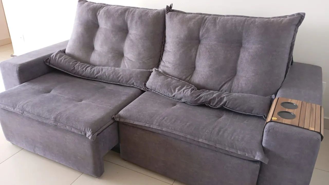 Sofá 2 lugares Retrátil - Foto 3