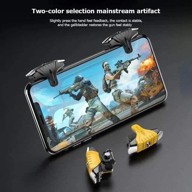 Gatilhos Gamer F01 Para Celular Com Case - Foto 3