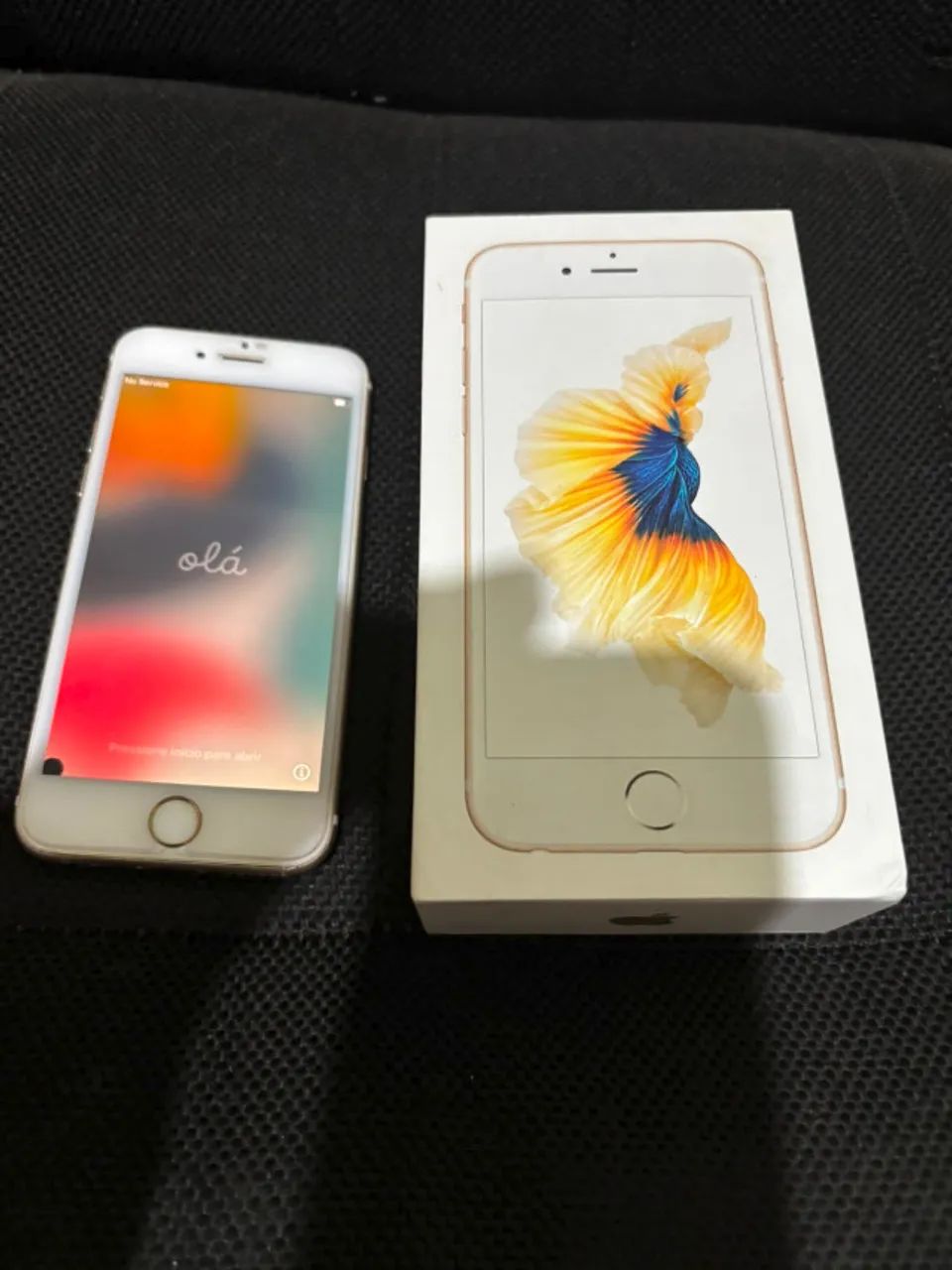 Iphone 6s dourado USADO - Foto 5