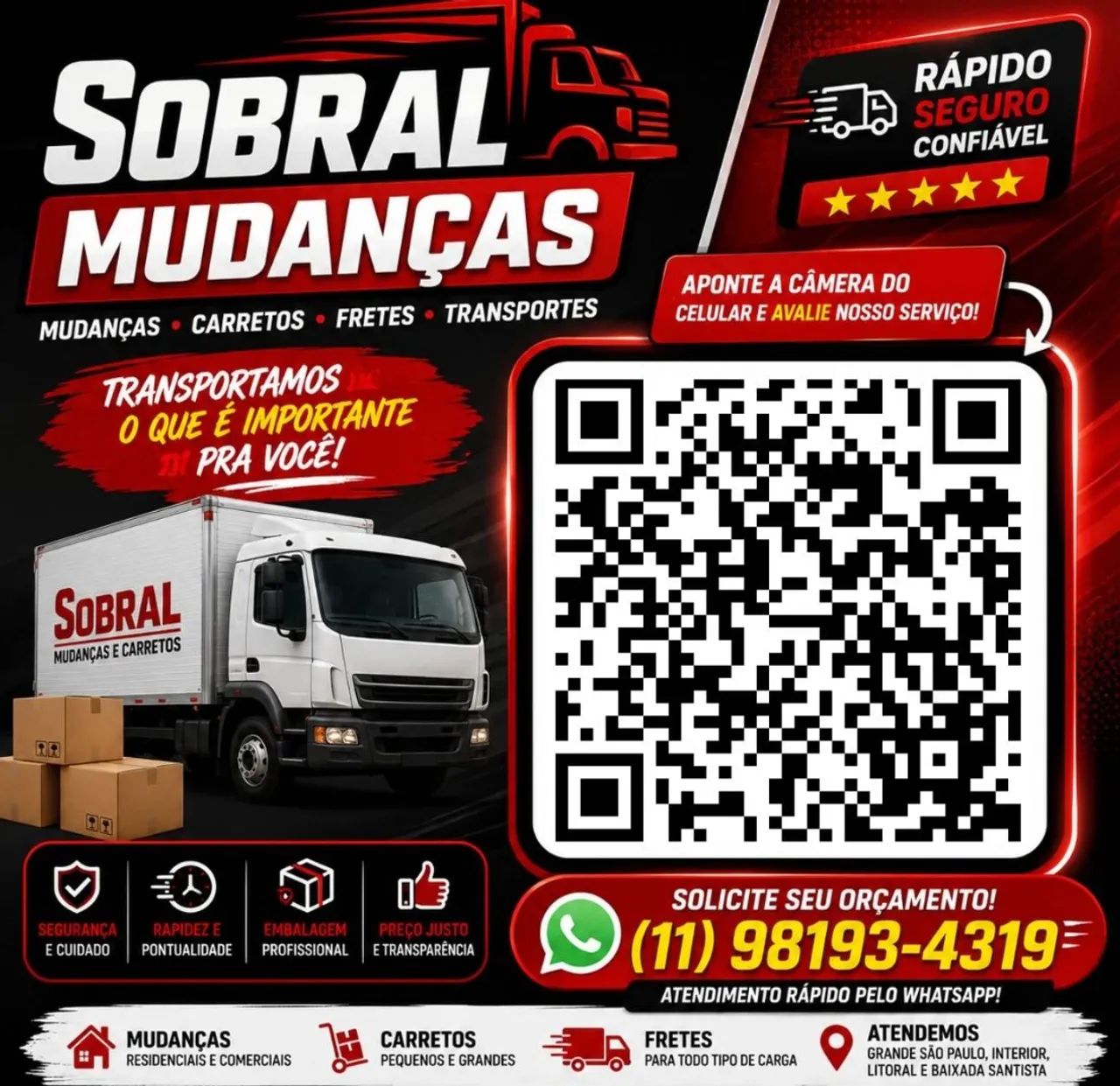 Qualidade que você Procura - Sobral Mudanças SP 