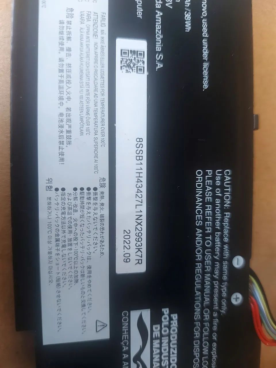Bateria notebook lênovo defeito - Foto 4