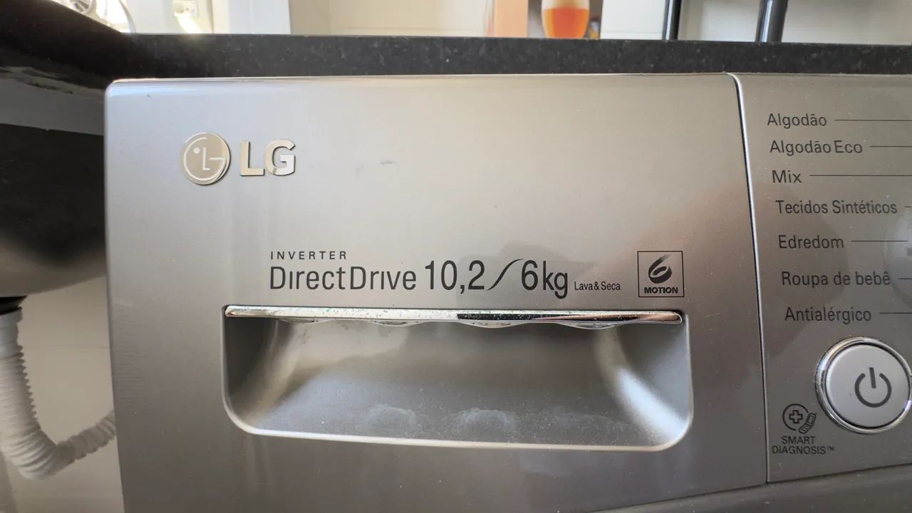 Máquina Lava e Seca LG Usada - Foto 2