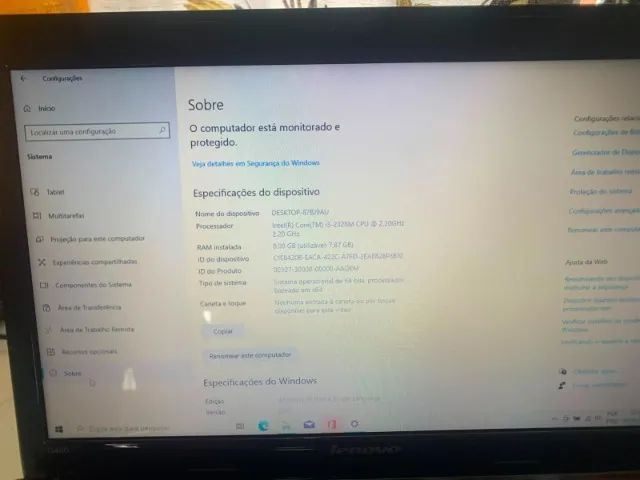 NOTEBOOK LENOVO G480 | CORE i3 | 8GB RAM | HD 1TB - Foto 4