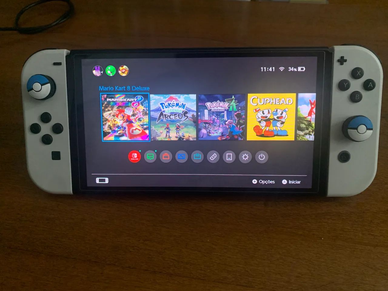 Nintendo Switch OLED Desbloqueado 64gb - Foto 5