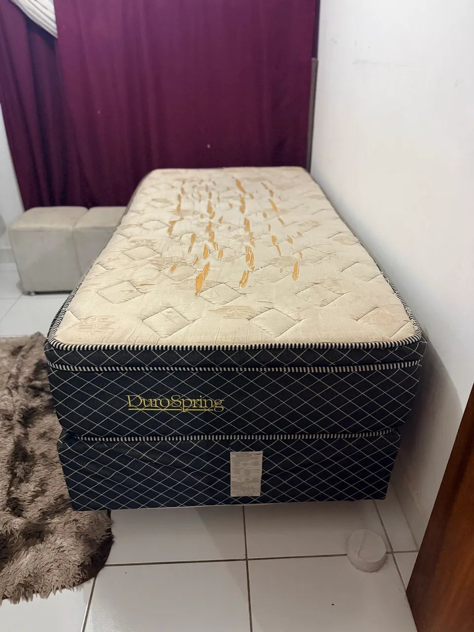Cama Box de solteiro marca DuroSpring  - Foto 4