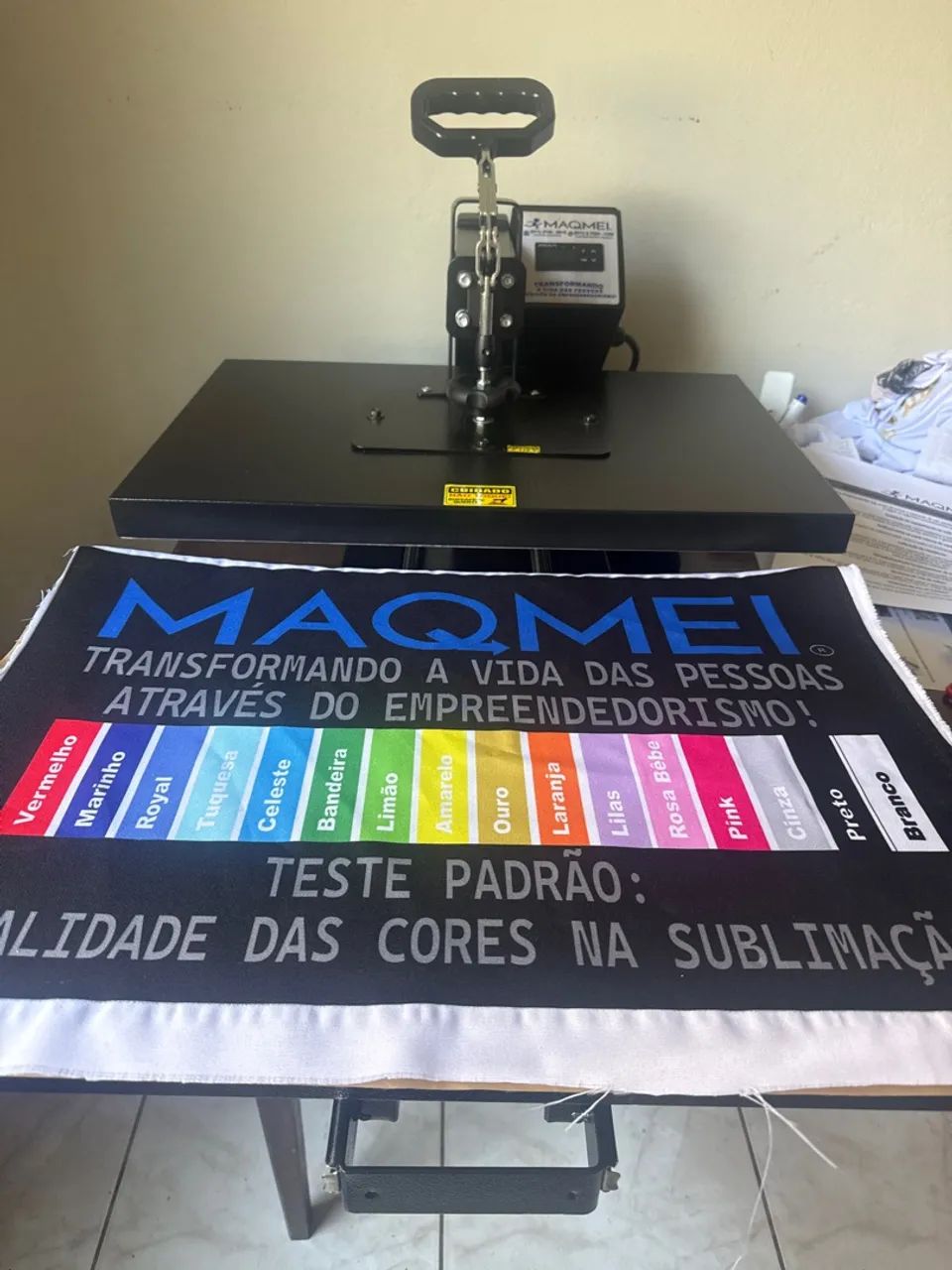 Prensa térmica plana  Maquimei - Foto 4