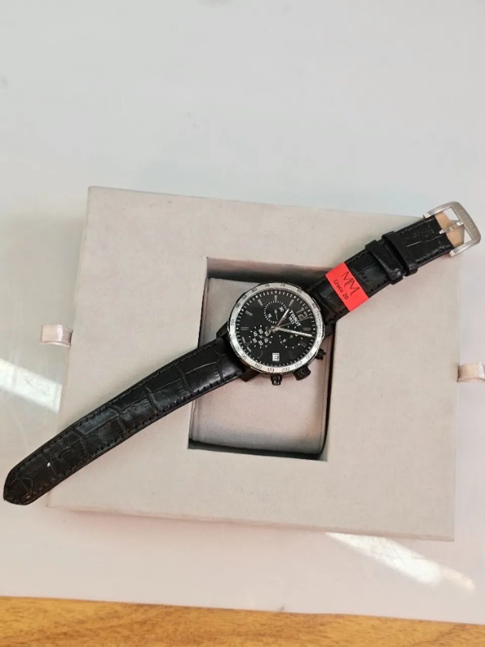 Relógio Tissot Original Cronógrafo revisado pilha e pulseira nova