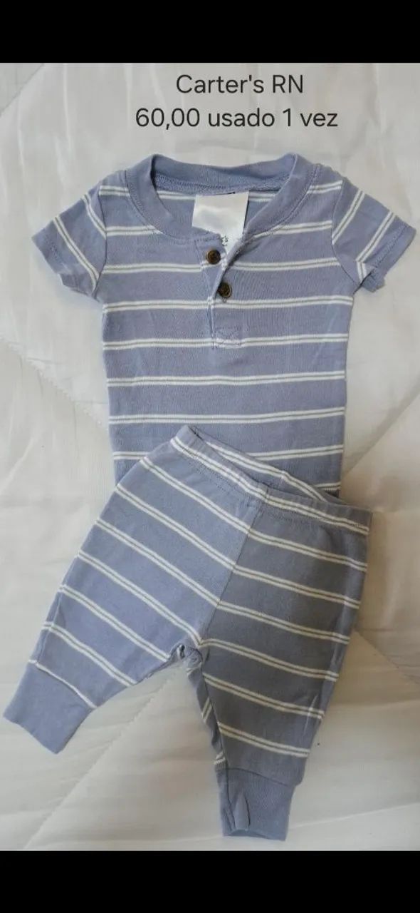 Conjunto Carter's RN - Usado 1 vez
