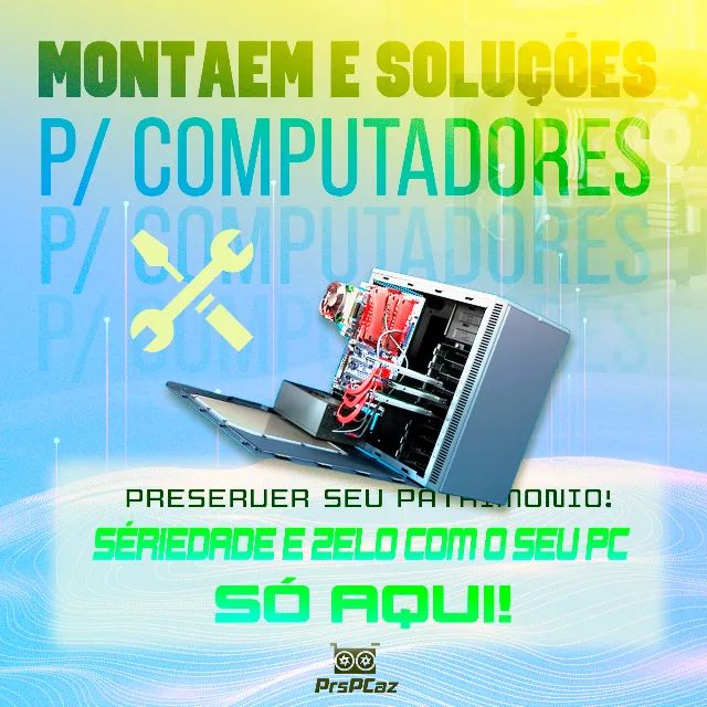 Montagem e Serviços para Computadores