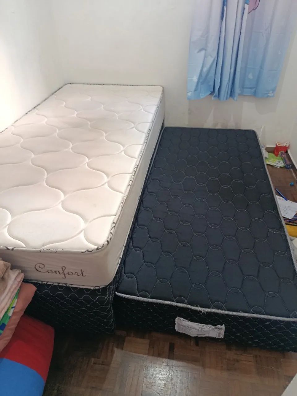 Cama de solteiro com base cama auxiliar  - Foto 2