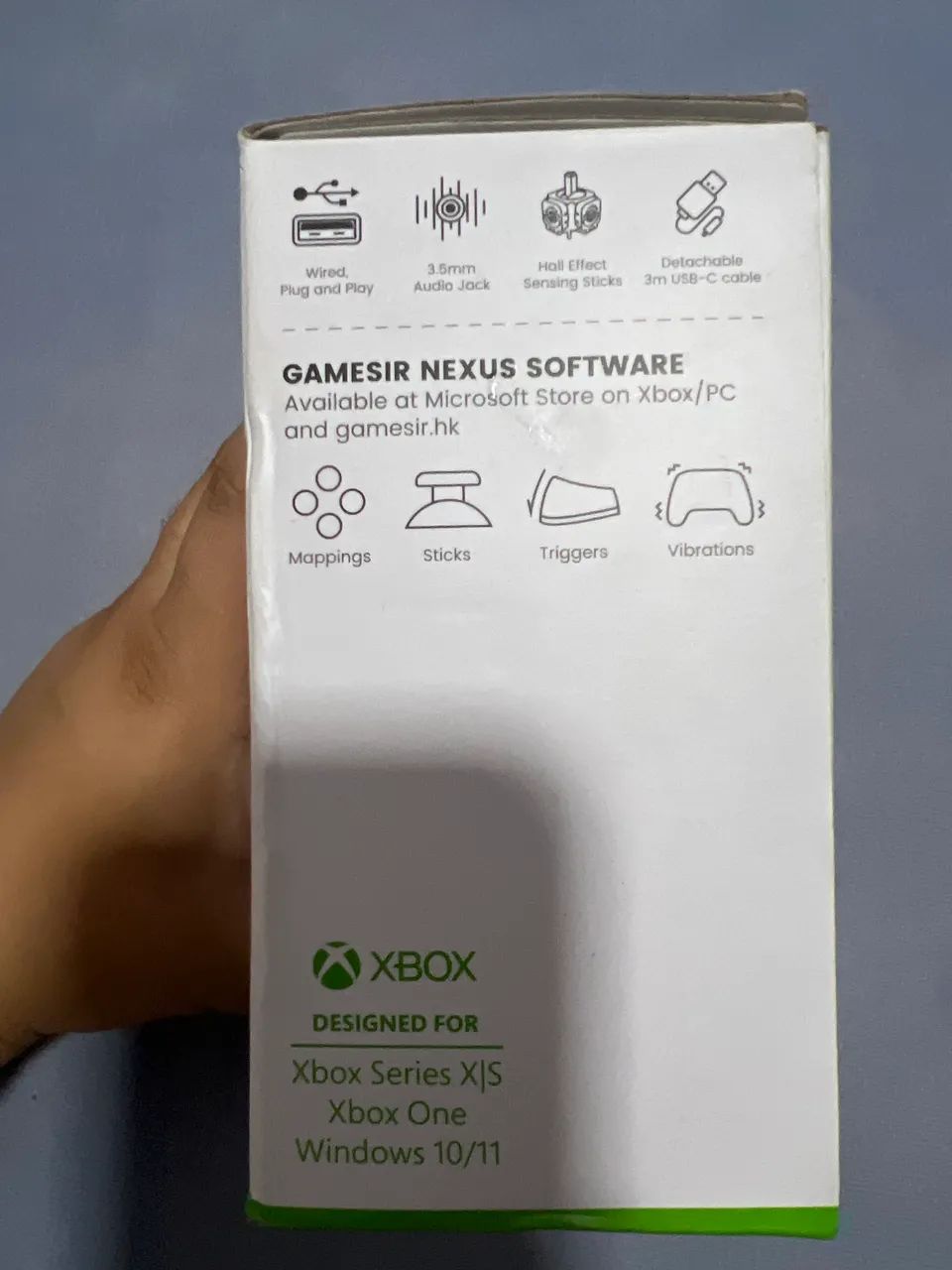 Controle Gamesir T7 com Fio para PC Xbox One Series S X - Foto 5