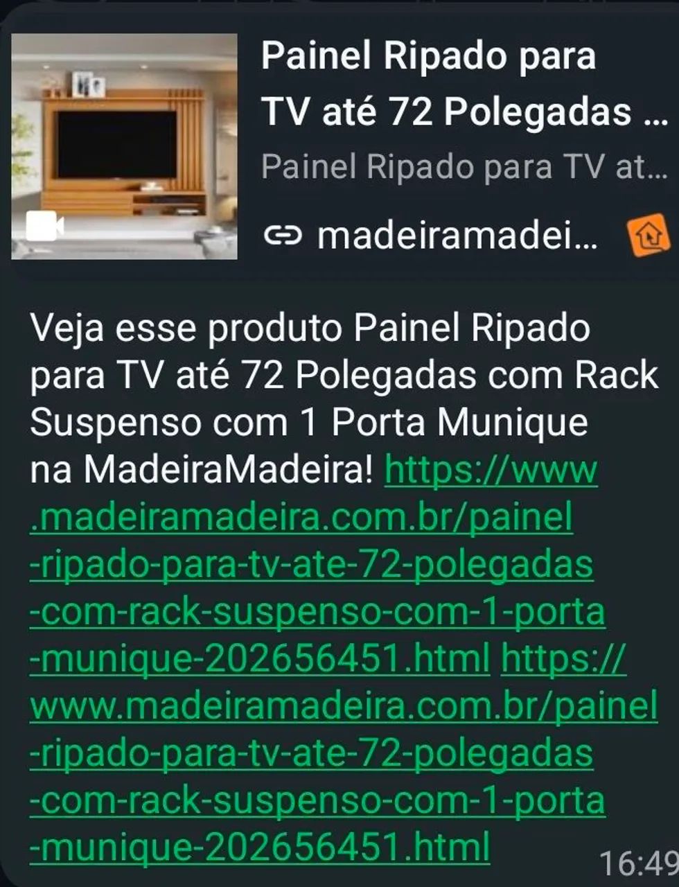 Rack madeira suspenso - Foto 3