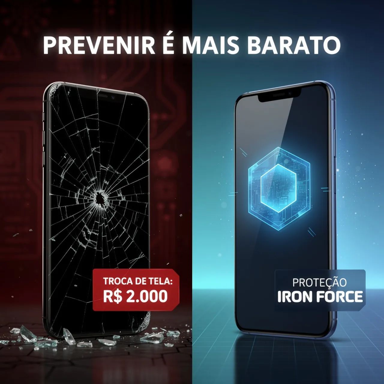 Blindagem de Tela de Celular, Tablet e Apple Watch - Foto 2