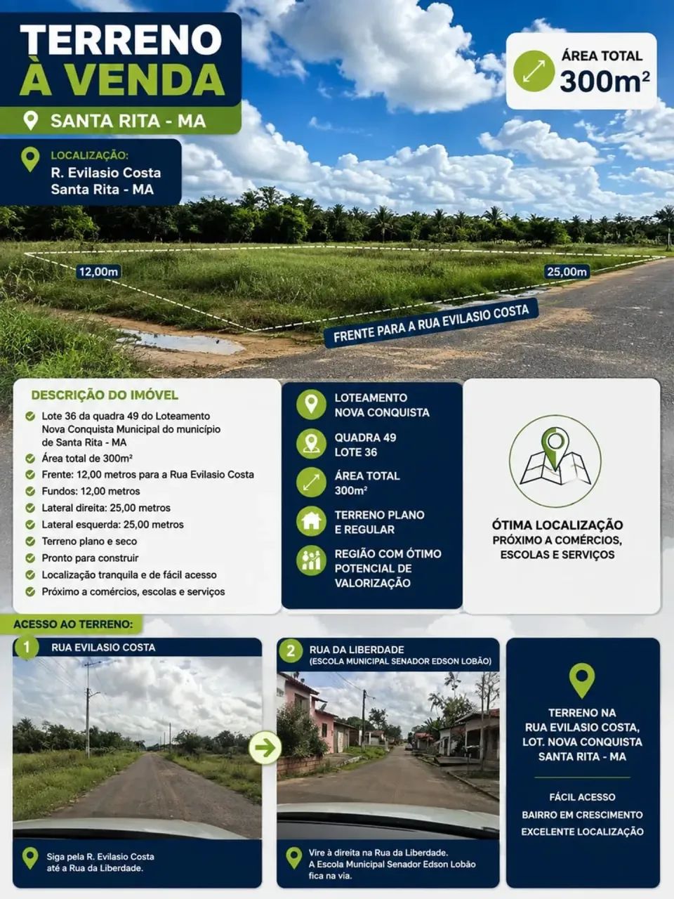 Terreno Santa Rita- 300m² - 10k - Foto 4