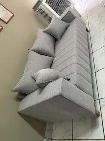 Sofá 2,0m em Linho - (Oferta)!! - Foto 3
