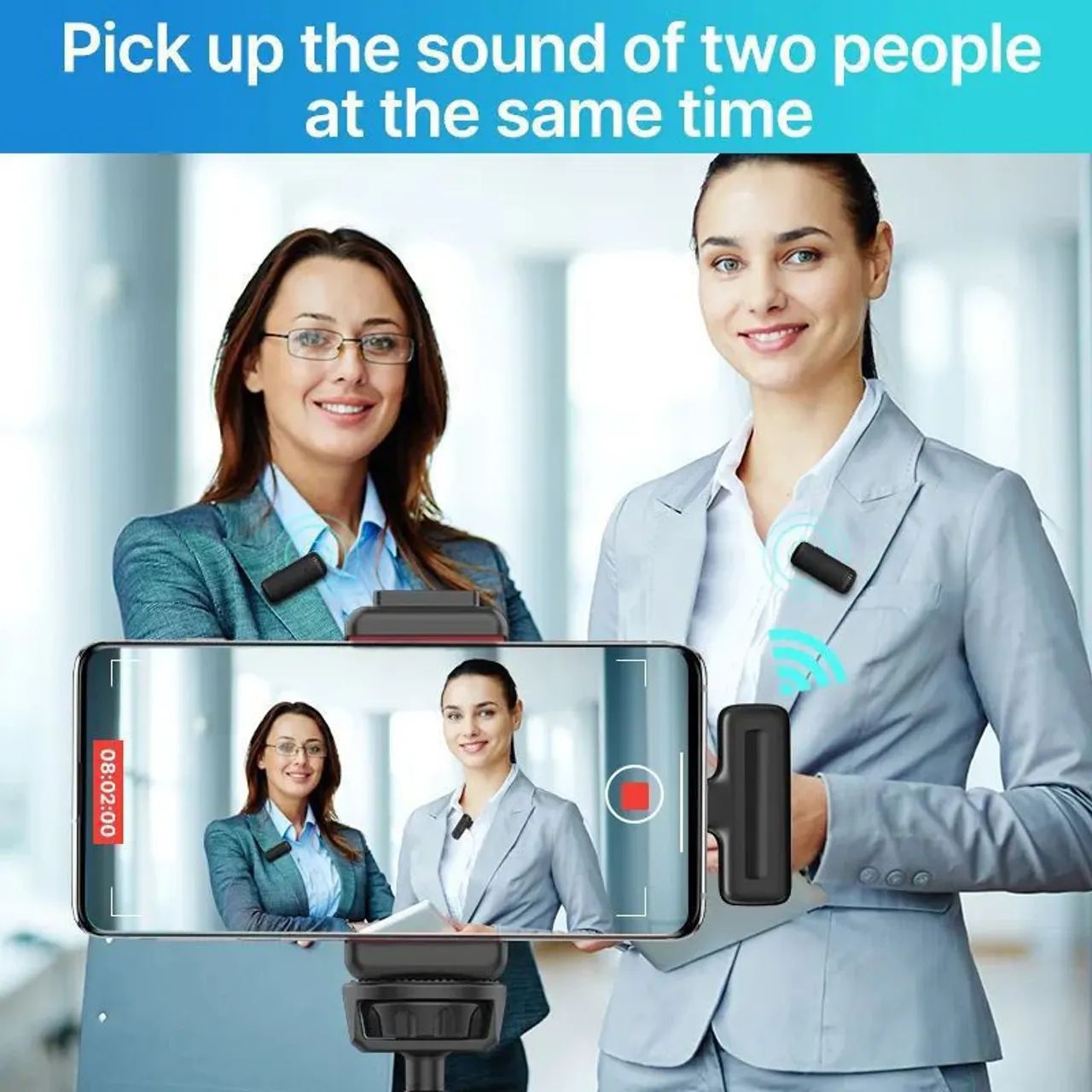 Microfone De Lapela Ulanzi J12 Premium (Original e Lacrado) - Foto 4