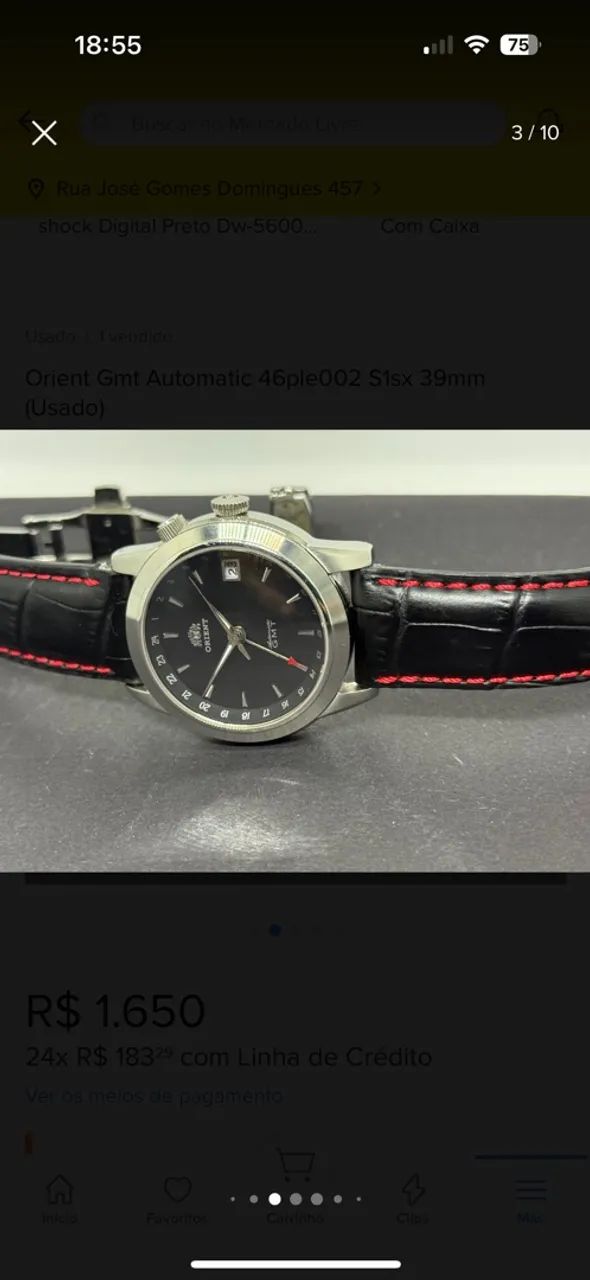 Orient GMT -  edição limitada - Foto 3