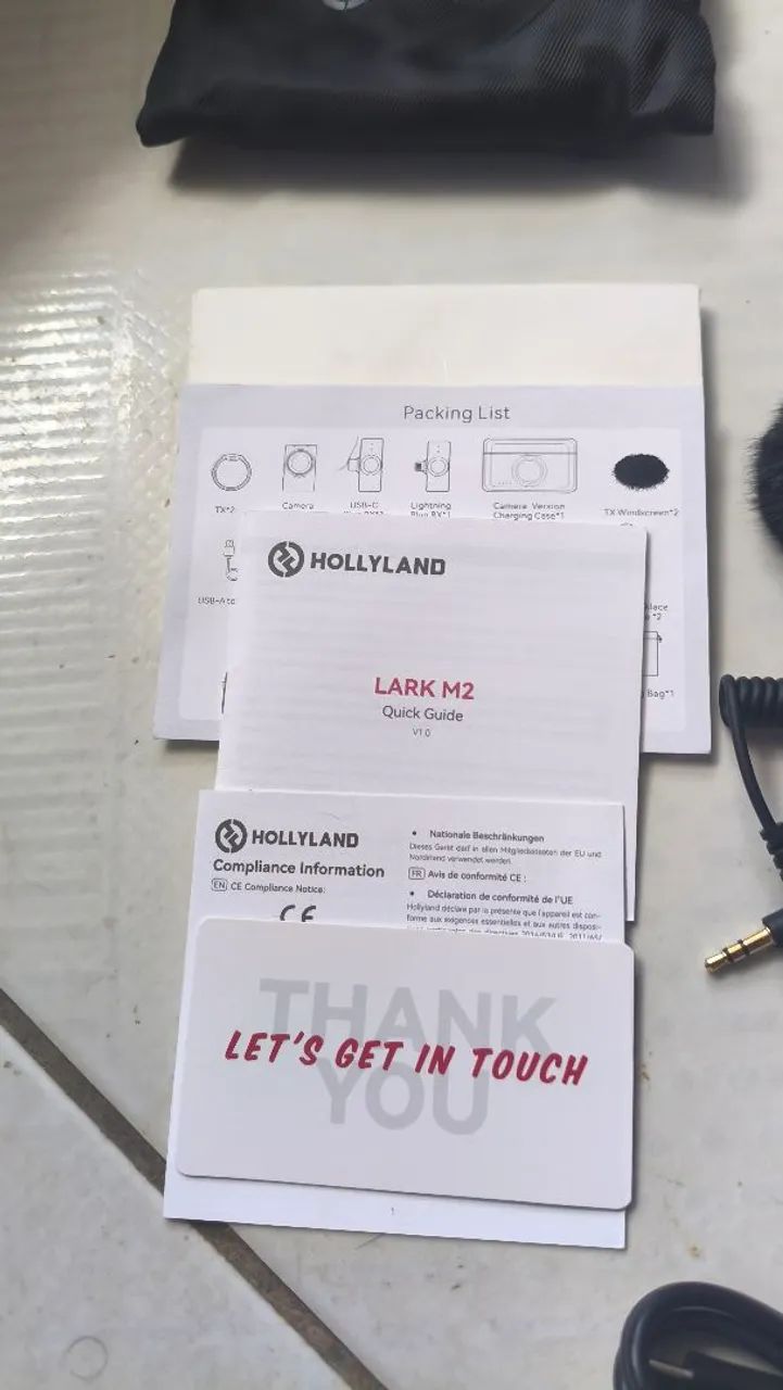 Microfone Hollyland Lark M2 - Kit completo 2025 - Foto 4