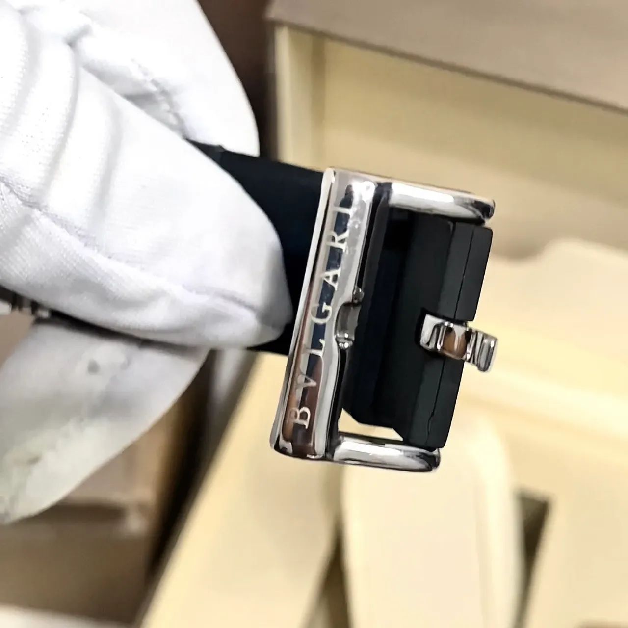 Relógio Bvlgari aluminium automático novo + caixa completa  - Foto 5