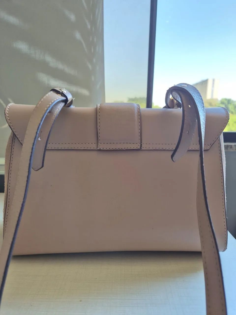 Bolsa Arezzo - Couro Nude - Foto 2