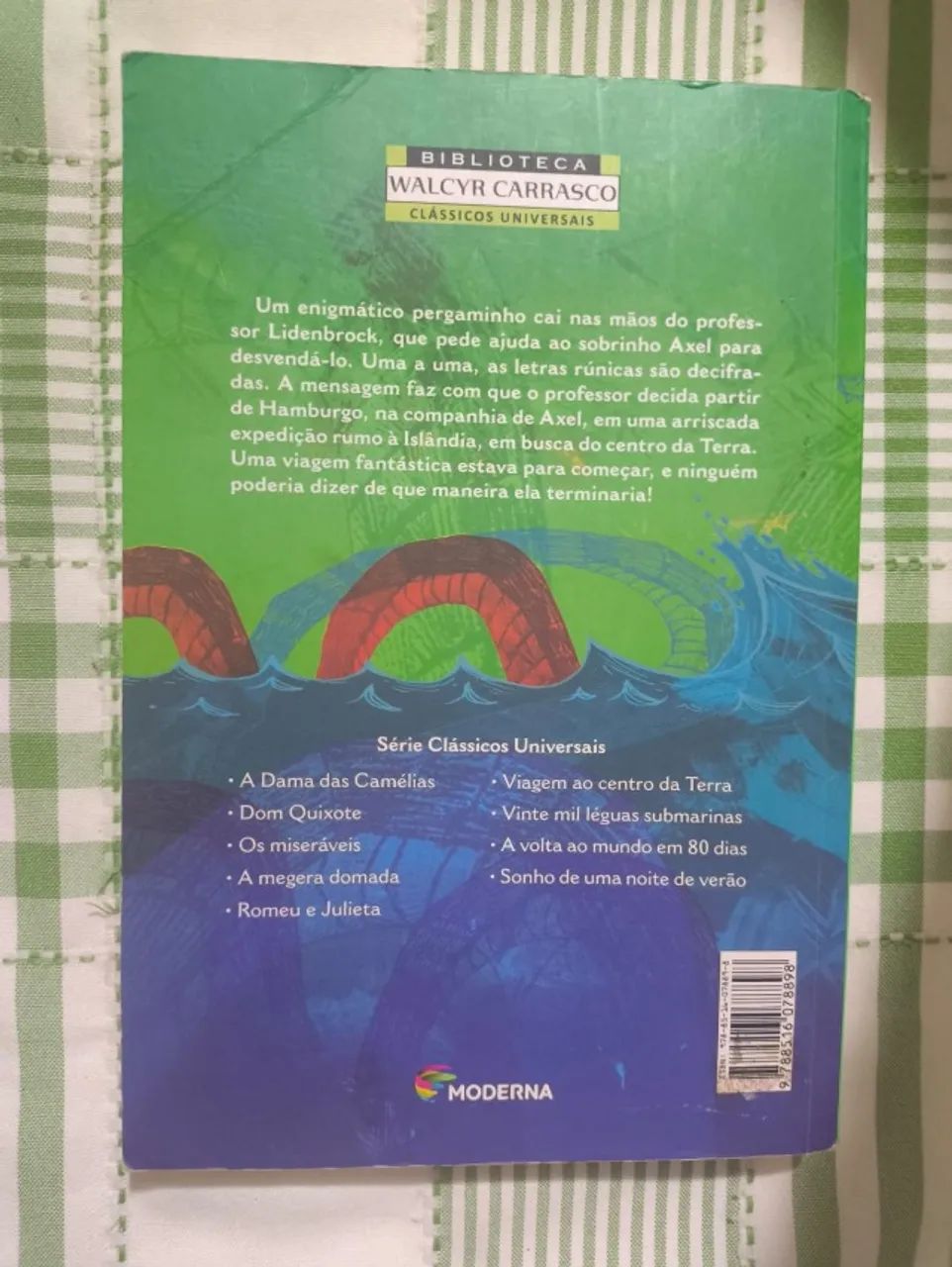 Livro - Viagem ao centro da Terra - Foto 2