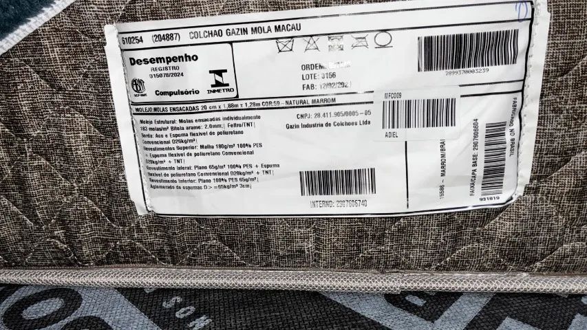Base Baú com Colchão Viúva - Foto 4