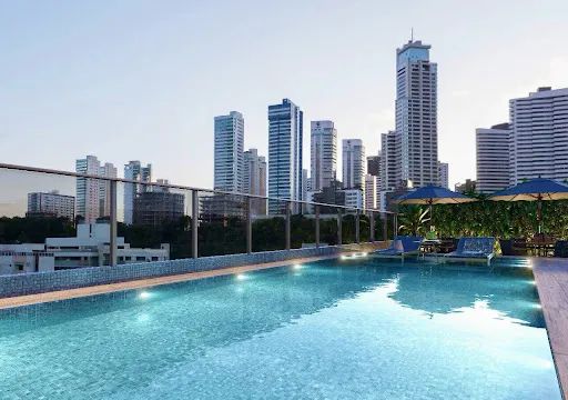 Flats na planta à Beira Mar da Praia de Cabo Branco - Foto 5