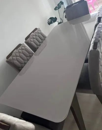 Mesa de jantar impecável 6 lugares - Foto 2