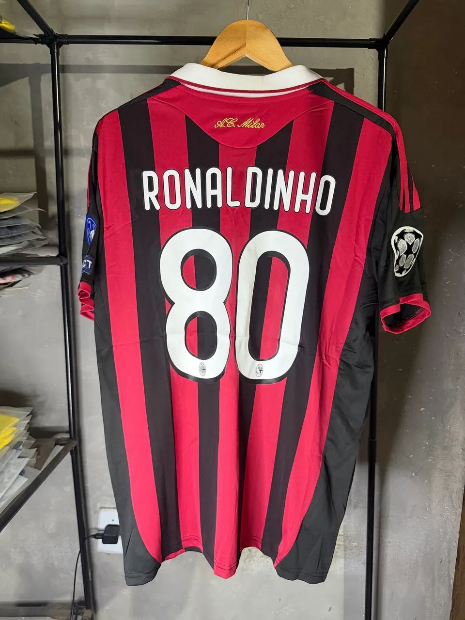 Camisa Milan Ronaldinho 