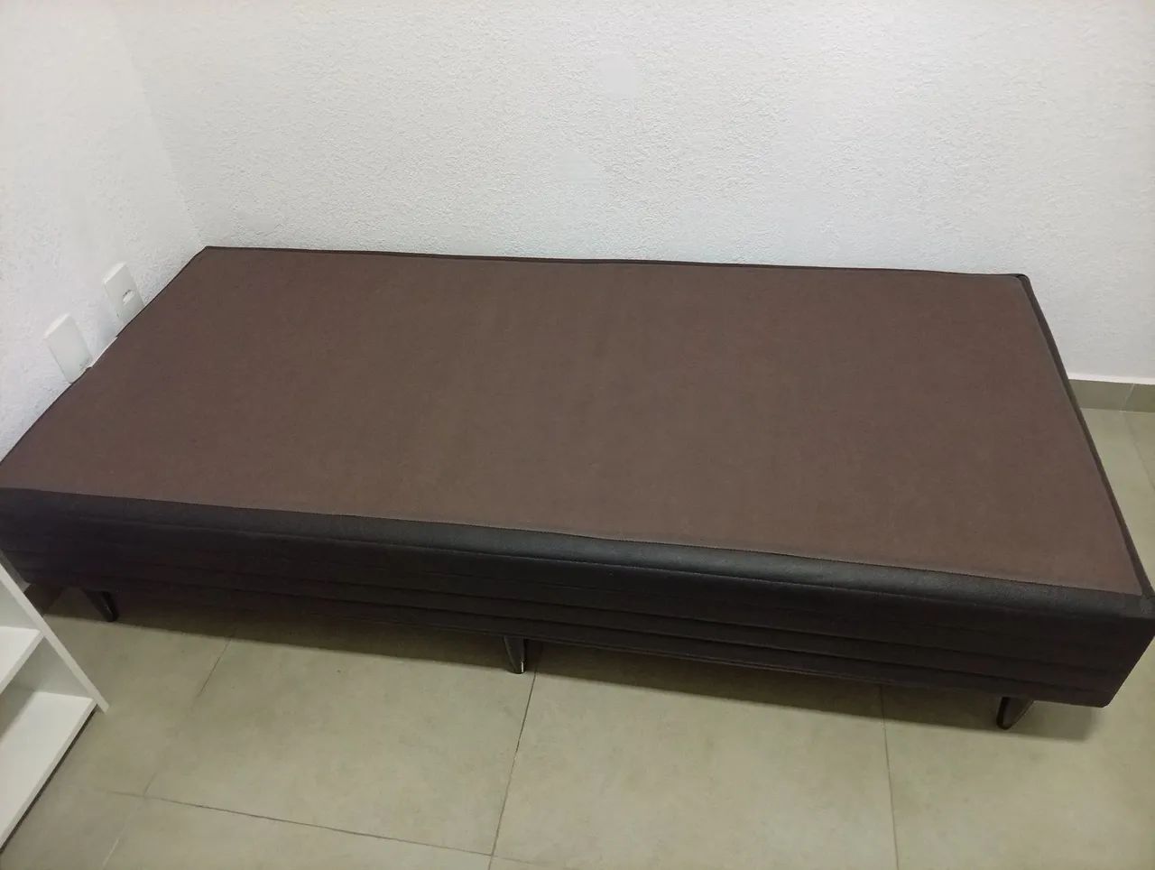 Cama Box Ortobom solteiro com colchão D23 - Foto 2