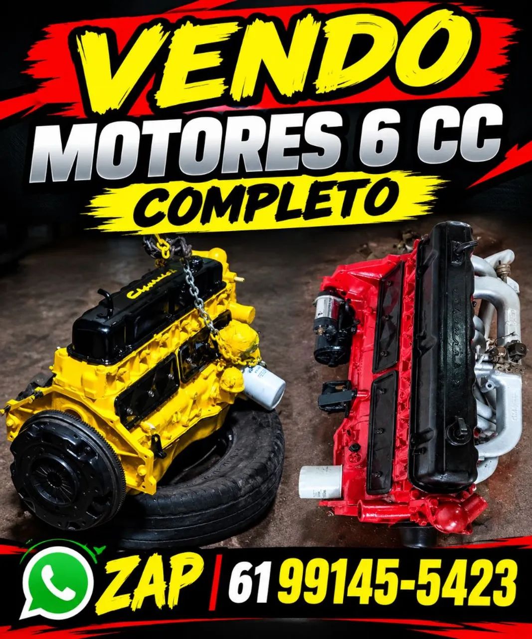 Motor 6cc Opala / Caravan