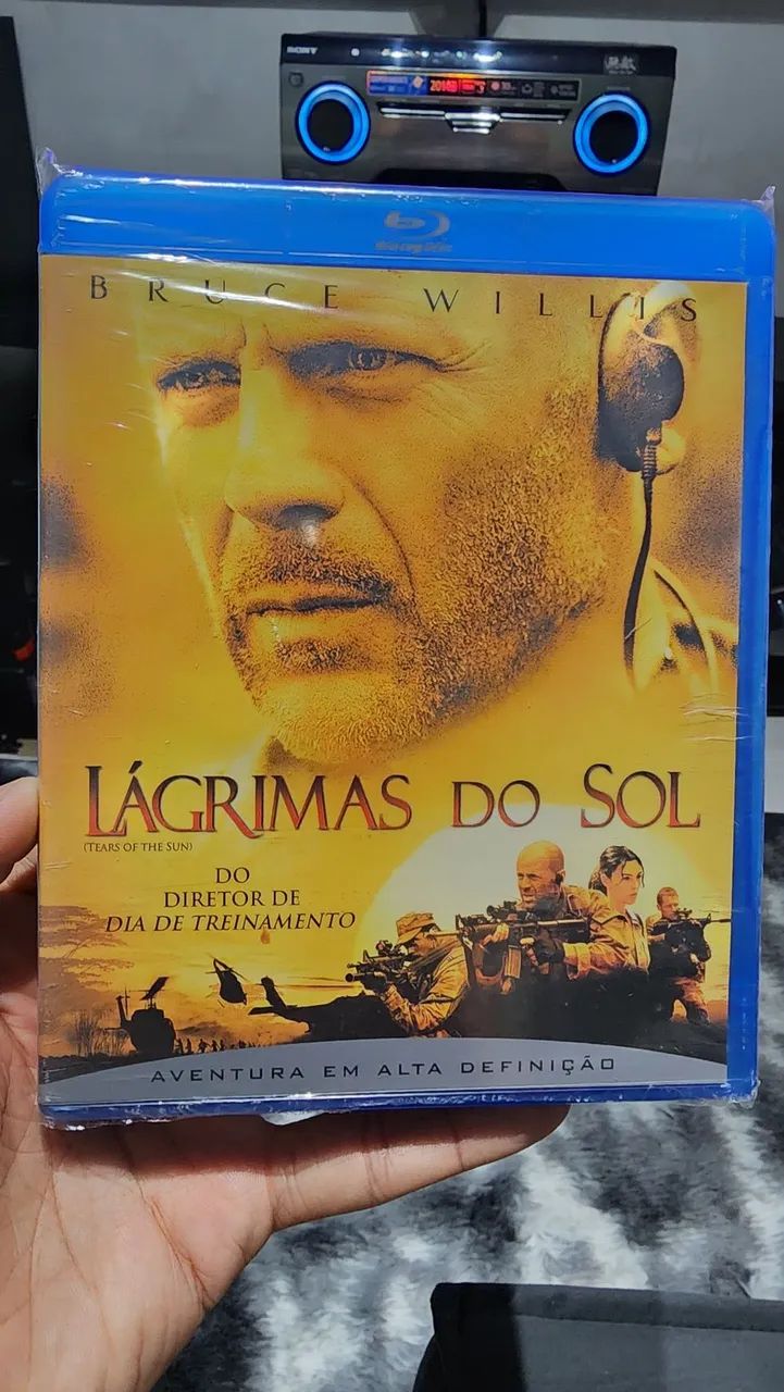 Blu-ray Lágrimas Do Sol Semi Novo