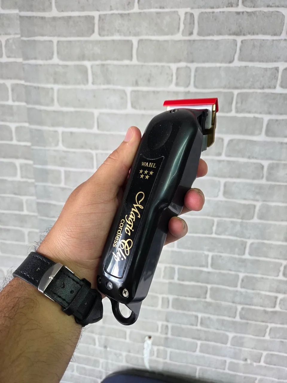 Maquina de cortar cabelo wahl magic clip gold - Foto 2