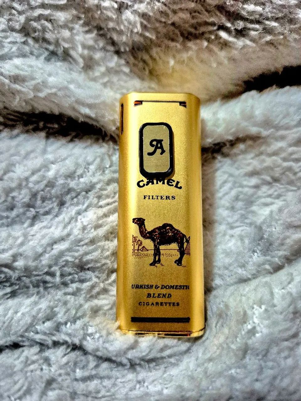 Isqueiro Elétrico Colecionável Camel (da marca King Eletric Gas).