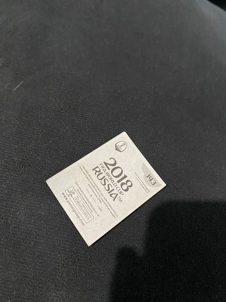 Carta do jogador isco  - Foto 2