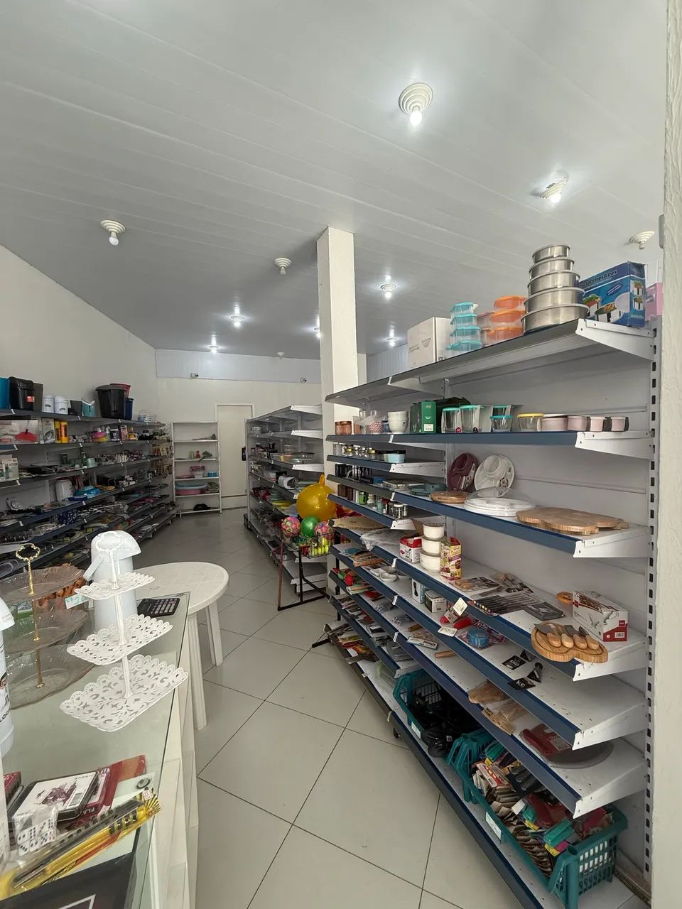 Estoque Completo de Bazar e Loja + Prateleiras Metálicas - Foto 2
