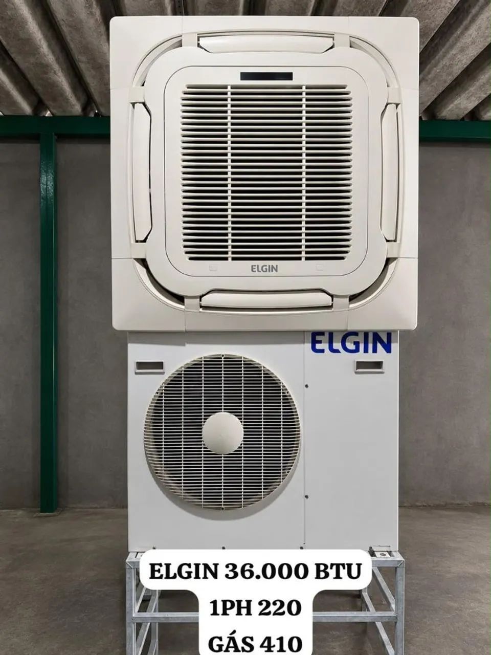 Ar condicionado Elgin cassete 36.000 btus