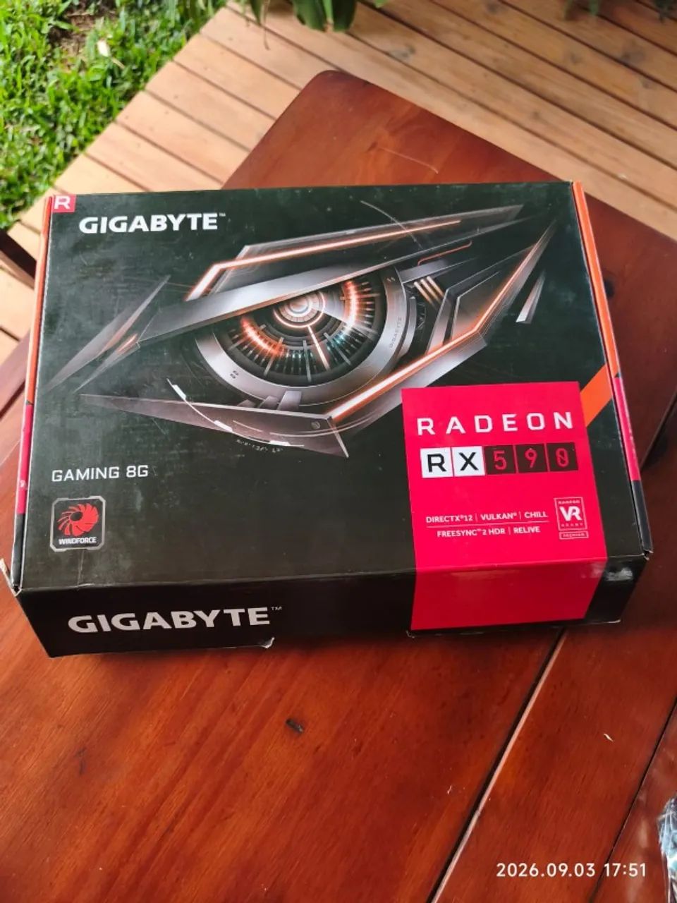Placa de vídeo RX590 AMD - Foto 5