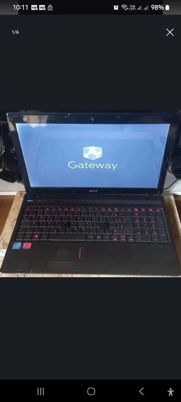 NOTEBOOK ACER GATEWAY NV55C- INTEL CORE i3 M 330 2.13 GHz 4 Núcleos 4 Threads