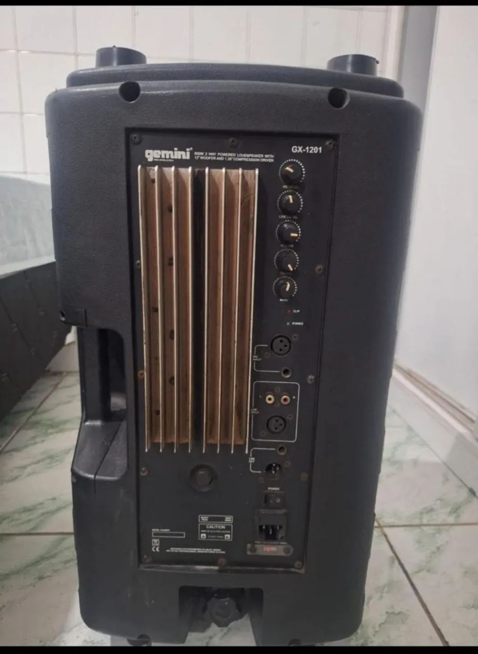 Caixa amplificada Gemini auto falante de 12 polegadas  - Foto 2