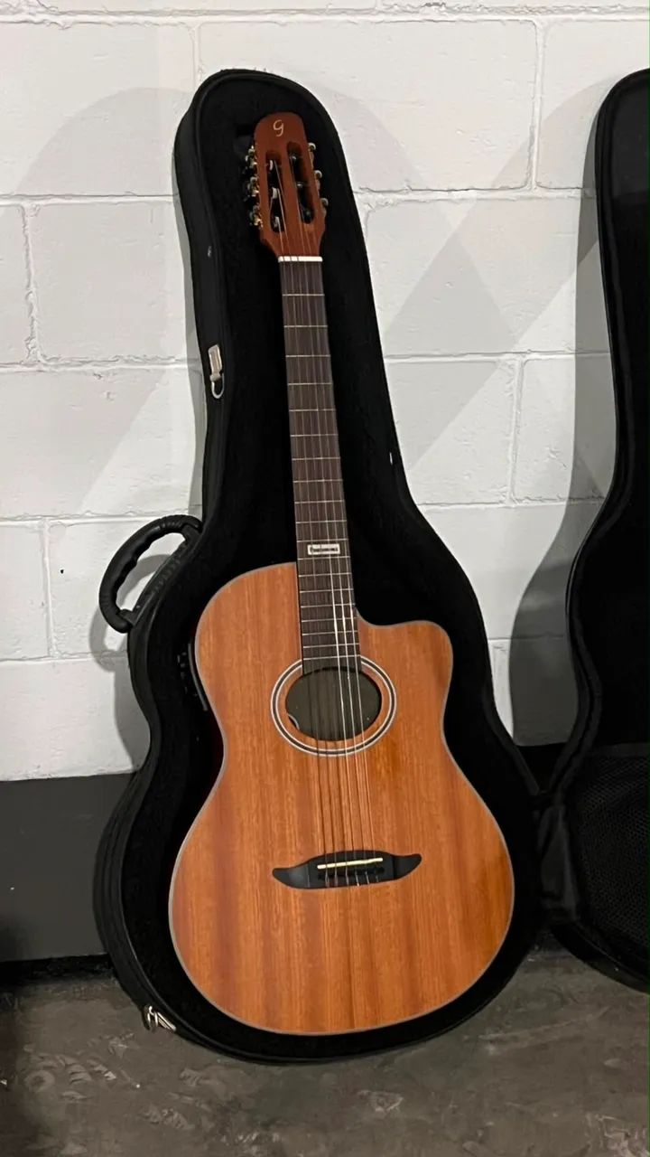 Violão Giannini Nylon Eletroacústico + Fishman Presys Blend + Case