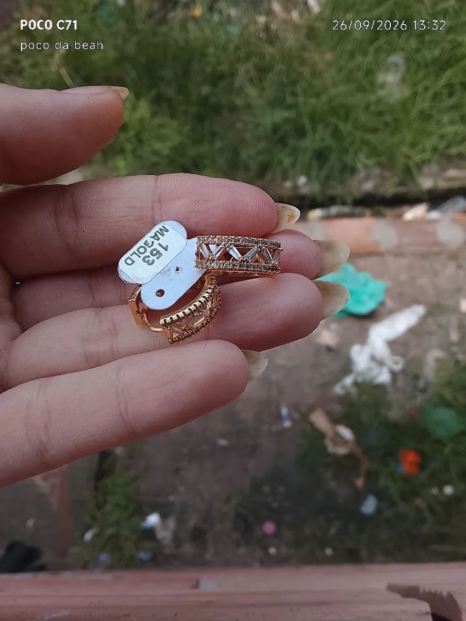 Brincos argola magold  - Foto 4