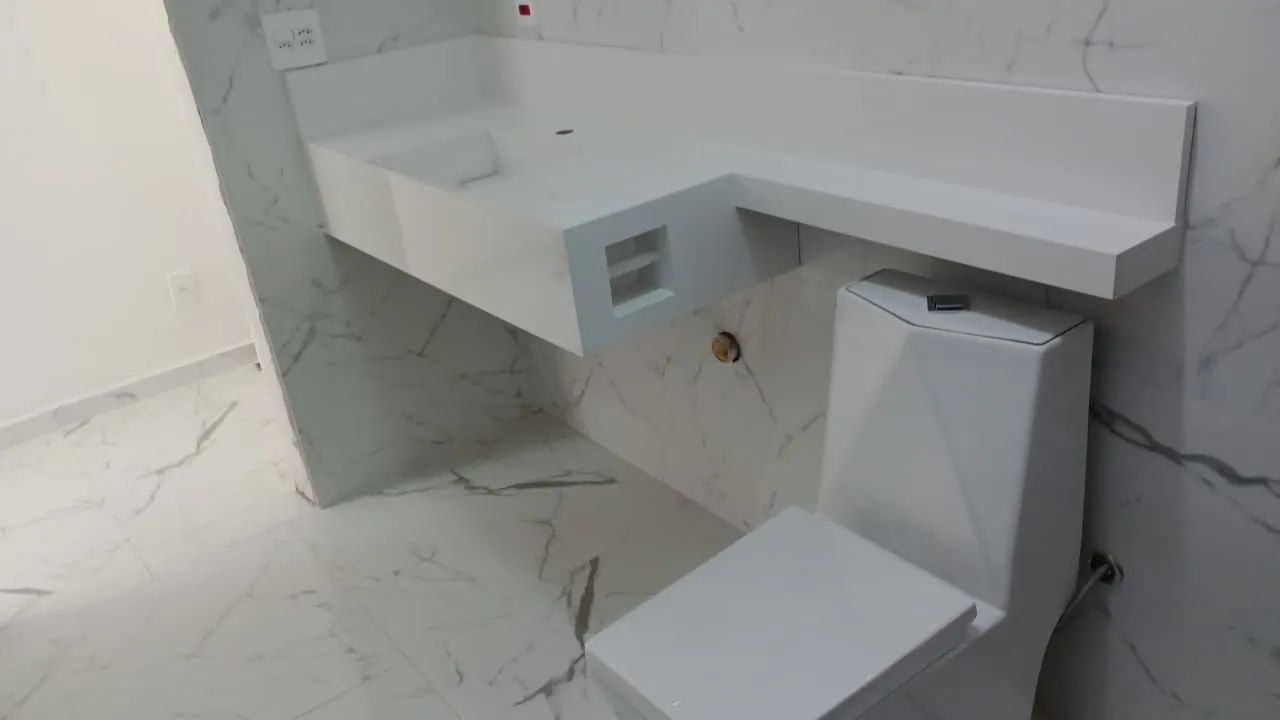 Pia com extensor planejado 